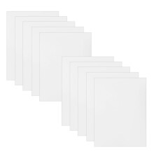 Printable Magnetic Sheets, 8.5x 11inch, 10Pack Glossy Magnet Printer Paper for Inkjet, Magnetic Printer Paper for Fridge