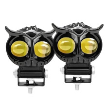 Luces LED Antiniebla Auxiliares Todoterreno de 60 W, Color Ámbar, de Dos Colores, 3 Modos, para Camión, SUV, UTV y Motocicleta. 2 Unidades.
