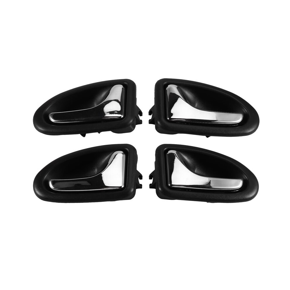 4Pcs/Set Front Rear Inner Door Handle Chrome For Clio Ii Megane Scenic 96-03 8200915598 8200915599 7700432707 7700432708 6032255967467