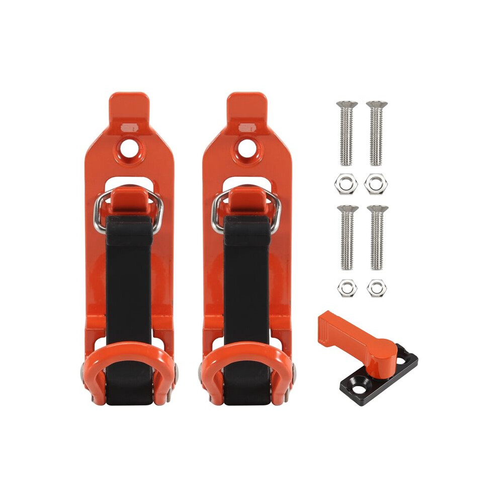 2Pcs Shovel Mount For Roof Rack Mount Shovel Mount Brackets Accessories Wall Mounting Versatile Orange 6034266113772