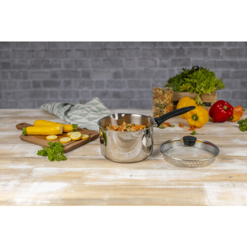 Kuhn Rikon Classic Plus Saucepan, Stainless Steel 2