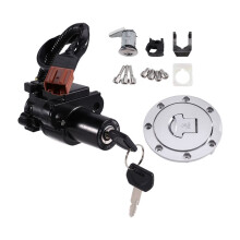 Motorfiets Brandstofontstekingsschakelaar Slotset voor CBR1000RR 2008-2014 Brandstoftankdop Slot Accessoires