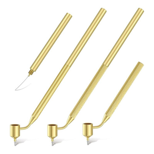 Hot Wax Drawing Pen for Decorating Eggs Easter Egg Art Decoration Liquid Writing Crayons Fine Medium Hand Drawing Pen