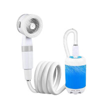 Vonkajšie kempingové sprchové čerpadlo s digitálnym displejom 5000mAh nabíjateľné elektrické sprchové čerpadlo