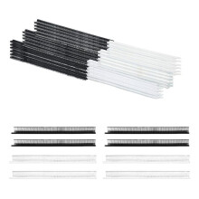 10000pcs MicroTag GunFastener Kit for Fine StitchTagGun 0.5cm Tag Barb Attachment for Clothing Fine Tag Black+White