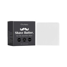 Oceaura Men's Shaving Soap - Gentle Cleansing, Smooth Shaving Experience, Deep Moisturizing, Soothes Dry Skin