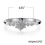 (6, Gold) Women Flower Snowflake Ring 3