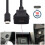 CY Waterproof Dustproof USB-C Type-C USB 3.1 10Gbps Extension Flush Car Latch Mount Extension Cable for Dashboard Panel 5