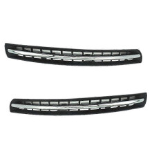 30678953 30678954 Car Left Right Chrome Front Bumper Air Vent Cover Trim Grille Compatible Volvo XC90 2007-2014
