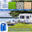 Pacote com 4 Calços Estabilizadores de Nivelamento para Trailers e Campers com Alça 4