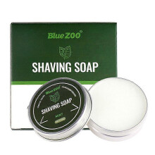(C) Shaving Soap for Men Beard Soap Cream Mens Shave Butter Creme Moisturizing Shave Soap Man Face Care for All Skin Types