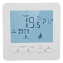 Temperature Controller Gas Fireplace Thermostat Fireplace Thermostat Programmable Digital LCD Display Thermostat