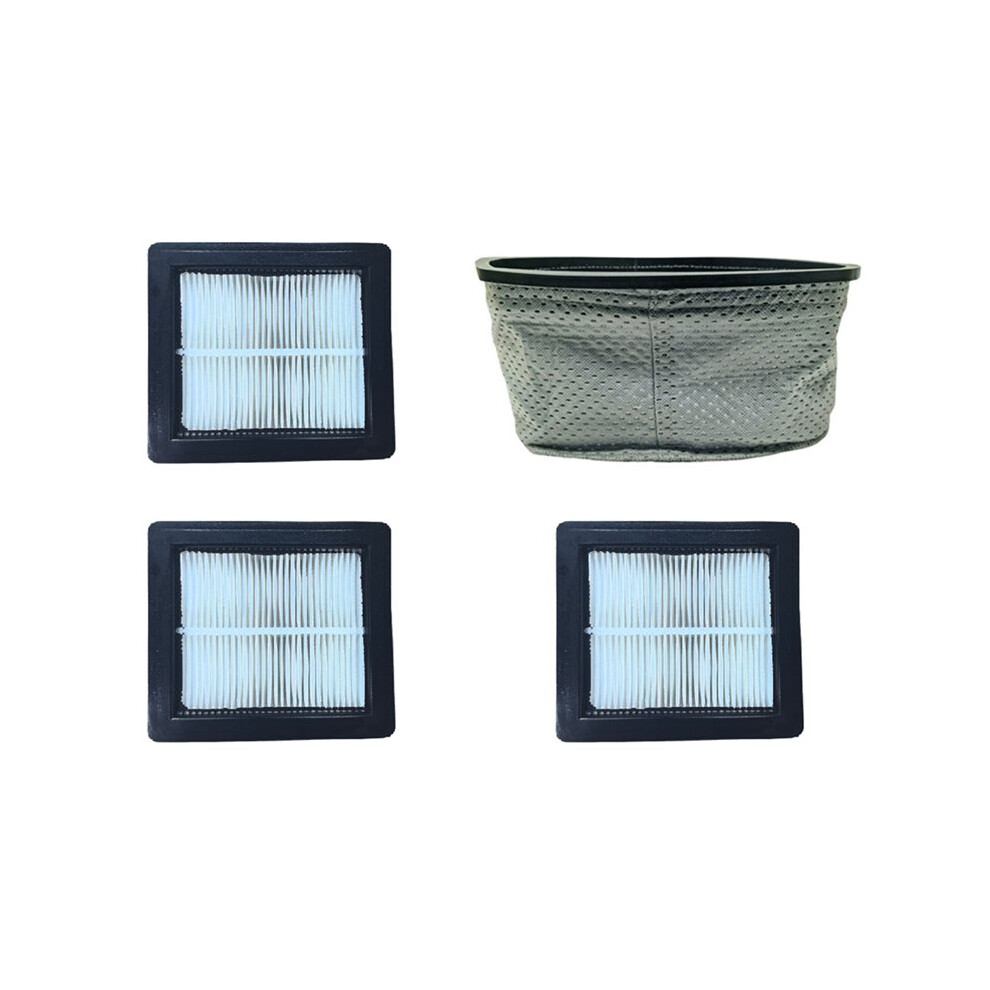 4Pcs Vacuum Micro Cloth Bag & Filter Set For Proteam Backpack Vacuum Gofit 3 / Gofit 3 Cordless / Gofit 3 Ph Spare Parts 6032890551038