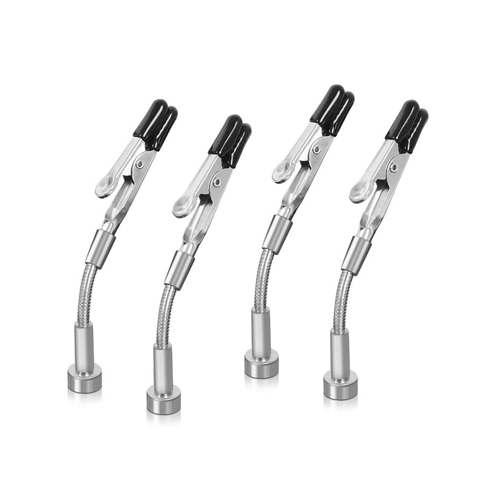 4Pcs Soldering Helping Hands Magnetic Universal Flexible Arm Welding Assistant Pcb Clamp Third Hand Welding Repair Tool 6031527241472