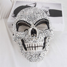 Diamond Studded Masquerade Mask European American Style for Halloween Dance Parties Fashion Events New Collection