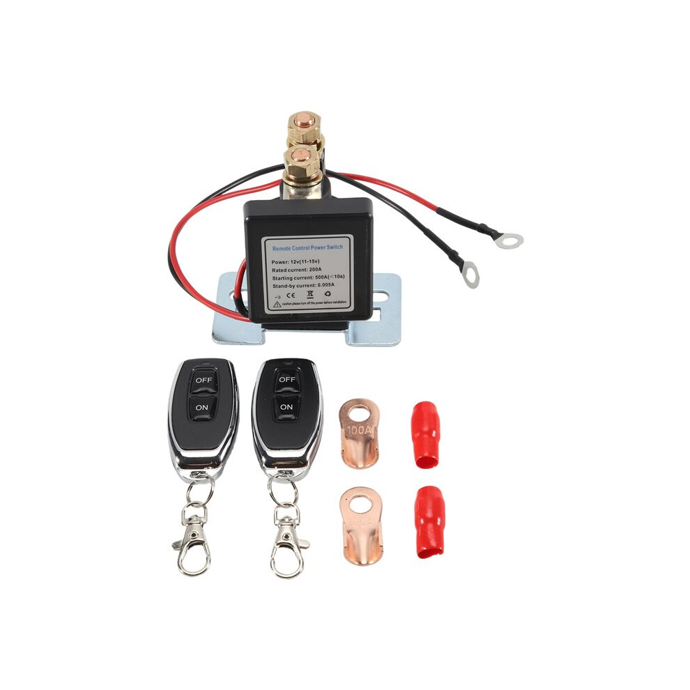 500A Starting 200A Rated High Current Battery Disconnect Remote Kill Swit Dc12v Battery Disconnect 6031279256045