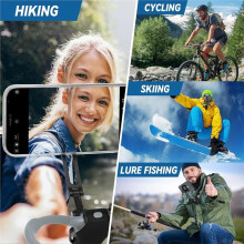 Magnetic Neck Mount for Phones, Vlog Neck Mount with Anti-Vibration Chest Strap for , Magnetic Neck Holder