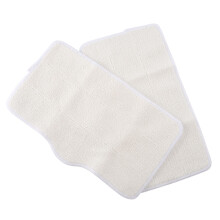 2 Pcs Cleaning Mop Cloths Replacement for ZQ610 ZQ600 ZQ100 Steam Engine Home Appliance Parts Accessories