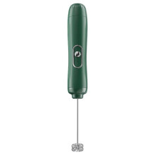 KJBQ-4 Handheld Electric Milk Frother Wireless Battery-Powered Egg Whisk For Home(Green)