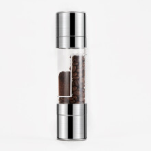 in 1 Stainless Steel Manual Pepper Mill Double-Head Pepper Mill