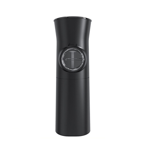 Gravity Induction Electric Salt And Pepper Grinder  Adjustable Coarseness with LED Light(Black)