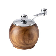 Pfeffermühle mit Handkurbel, Mini-Keramikkern, Mehrzweckmühle für verschiedene Anwendungen