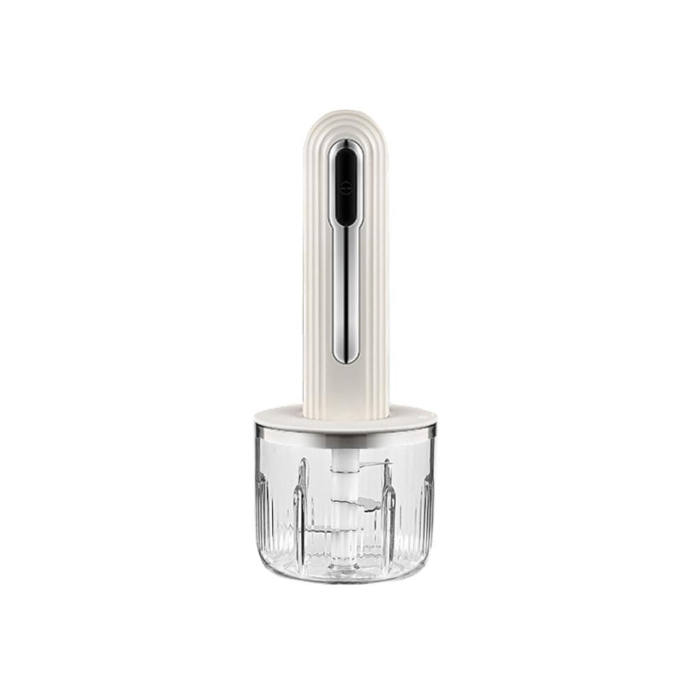 Small Baby Food Processor Kitchen Multifunction Cordless Electrical Meat Grinder(White)