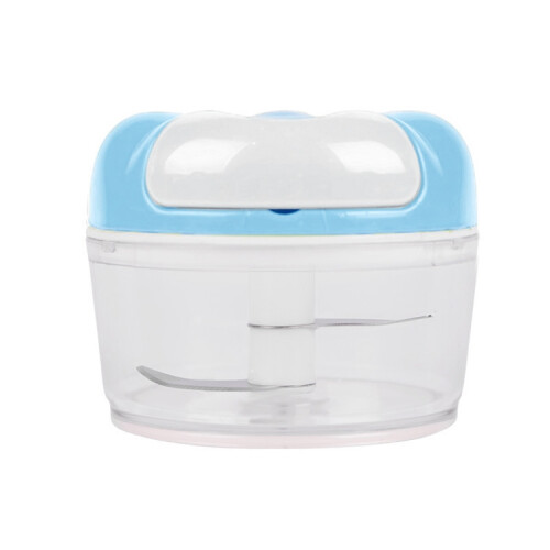 Mini presse-ail manuel ménager, taille : grand (bleu)