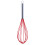 Silicone Egg Beater Home Egg Mixer Kitchen Gadgets Cream Baking Tools, Colour: 12 inch Red 1