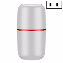 Petit moulin électrique pour la maison, les épices, les céréales diverses, la médecine chinoise et le café. Prise US 110 V (blanc).