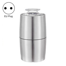Elektrische Kaffeemühle für den Haushalt, Ausführung: Edelstahlgehäuse, 50 g, EU-Stecker
