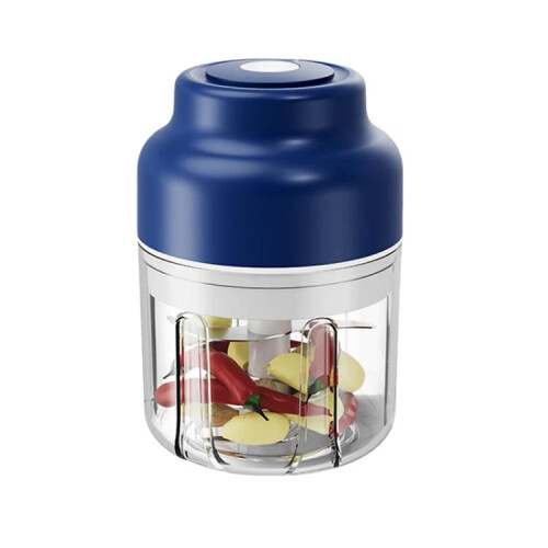 Ασύρματος ηλεκτρικός κόφτης σκόρδου 320ml με 6 λεπίδες από ανοξείδωτο ατσάλι, επ