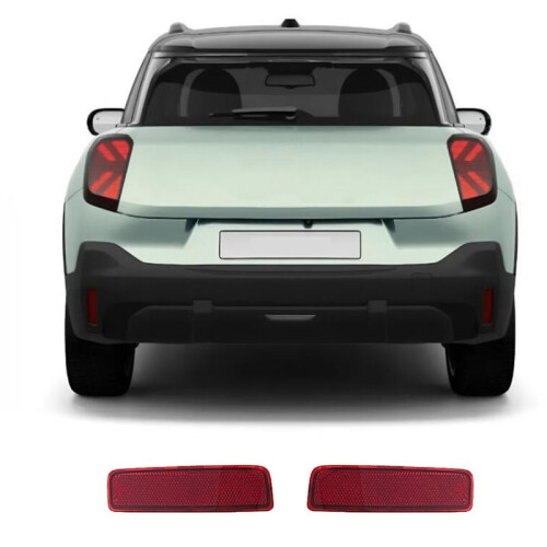 1Pair Rear Bumper Reflector Light Panel 63145A95F01 63145A95C99 for  J05  ACEMAN E Reflector Strip Warning Lamp 1