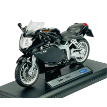 WELLY BMW K1200S BLACK 1:18 MOTORCYCLE MODEL NEW