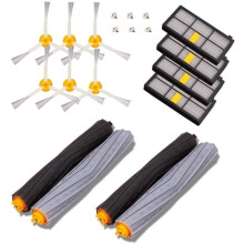 Kit di aggiornamento per prestazioni di picco, ricambi per estrattore di detriti controrotante compatibili con iRobot Roomba Serie 800 900,