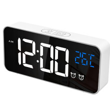 Despertador digital grande compatível com deficientes visuais - Relógio elétrico grande ideal para quarto, visor com números grandes, regula
