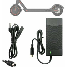Caricabatterie compatibile con Xiaomi M365, caricabatterie per monopattino elettrico 42V 2A, caricabatterie rapido.