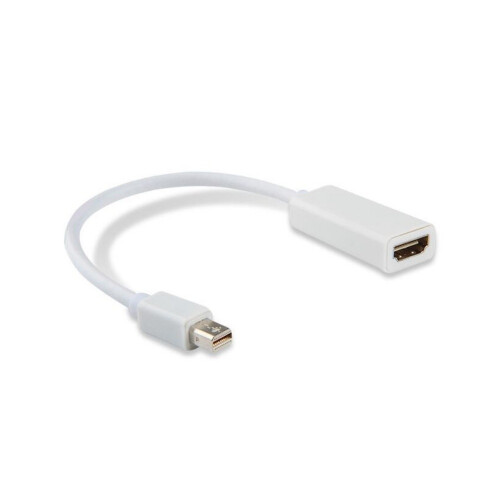 Adaptador MMOBIEL Mini DisplayPort para HDMI, conversor Mini DP (Thunderbolt) para HDMI, compatível com MacBook Pro, MacBook Air, Mac Mini e