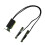 PCIE5.0 GPU  Card Server Cable PCIE5.0 16X to 2 MCIO Server GEN5 Data Cable PCIE5.0 Adapter Backplane B 4