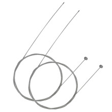 2 cables universales para cambio de marchas y freno de bicicleta, 1,8 m, compatibles con bicicletas de carretera y montaña.