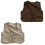 Durable Toddler Vest Button Free Design Safe &-Coffee 100cm 3