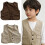 Practical Cotton Sleeveless Garment Minimal for-Khaki 120cm 4