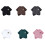 Cute Patterned Children's T-Shirt Gentle On-Dark Grey 120cm 4