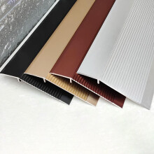 Aluminum Anti Slip Stair Edge Trim 900mm Gun Grey Stair Nosing with Durable Rounded Design