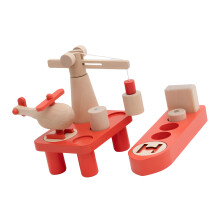 Children Train Platform Wooden Train Track Parts for- Working .