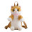 Backpack Simulated Cats with Realistic-yellow pattern 35CM 1