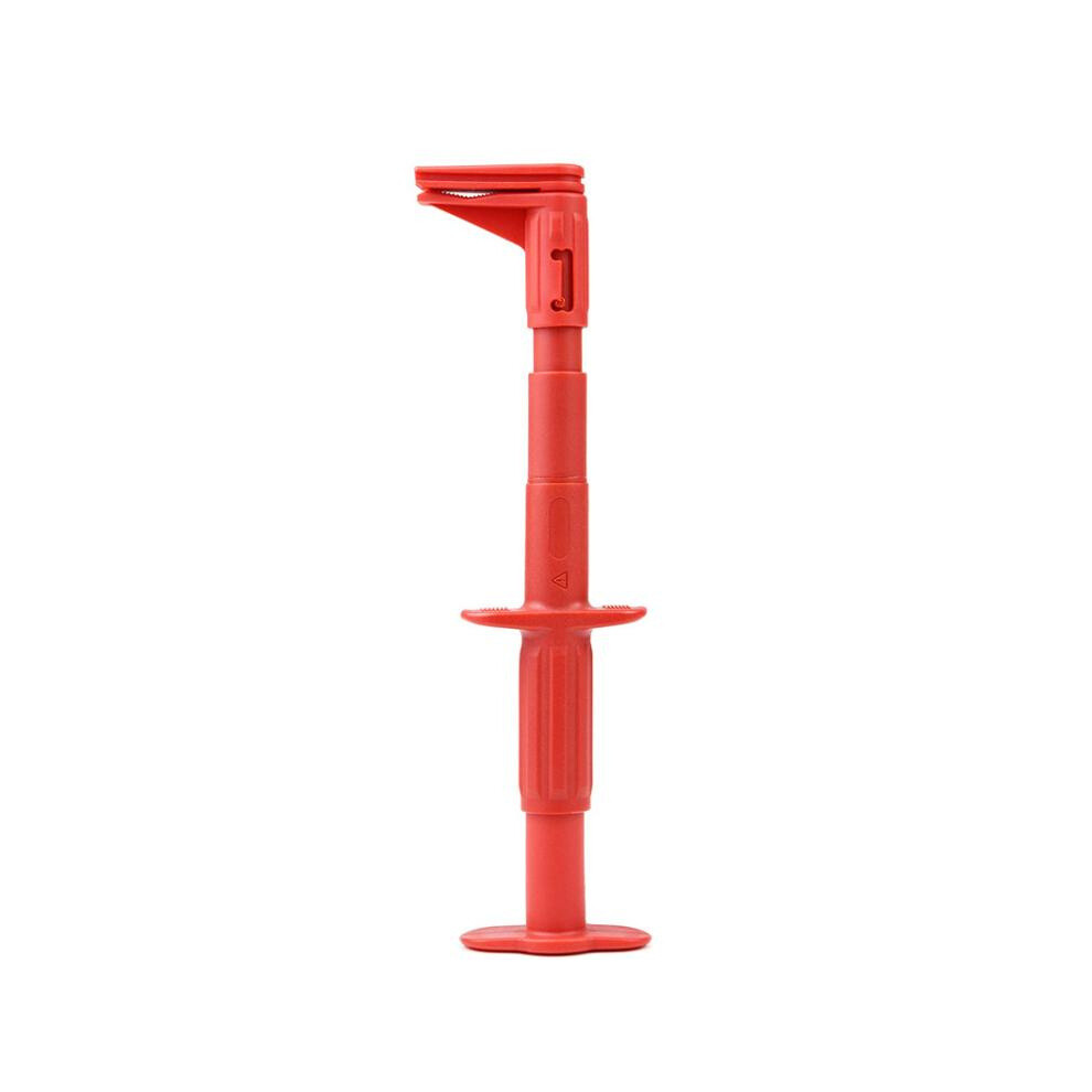 4Mm Banana Jack Ic Clamp Probe Hook Universal Multimeter Test Telescopic Hook(Red) 6083684916595
