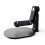 360-degree rotating desktop projector stand with flip mechanism (black) 1