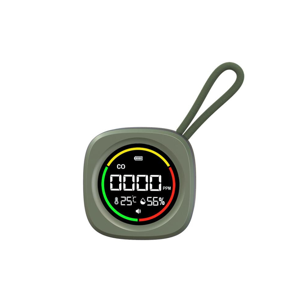 K5a 3 In1 Carbon Monoxide Temperature Humidity Detector Outdoor Portable Co Detection Alarm 6083684916854