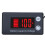 Two-Line Digital Display DC Voltmeter Lead-Acid Lithium Battery Charge Meter, 1